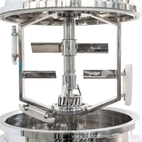 emulsifier cosmetic mixer vacuum emulsifying mixer machine